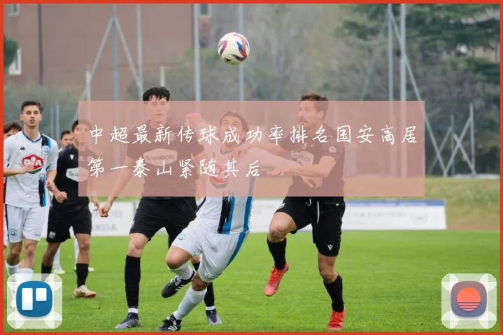 中超最新传球成功率排名国安高居第一泰山紧随其后